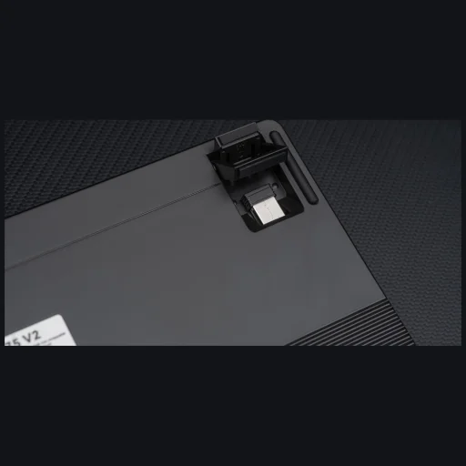 EPOMAKER HE75 V2 mechanická klávesnica so spínačmi Creamy Jade HE, čierno-krémová - 7