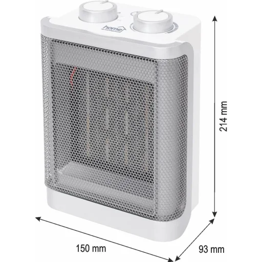HOME FK50 keramický ohrievač, max. 1500 W, 2 stupne, termostat, 3 prevádzkové režimy, PTC vykurovacie teleso - 2