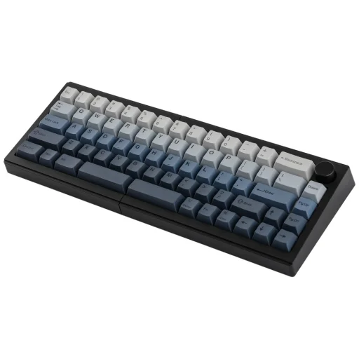 EPOMAKER Split 65 mechanická klávesnica so spínačmi Flamingo, čierno-sivá - 7