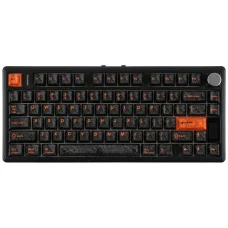 EPOMAKER TH80 V2 mechanikus billentyűzet Creamy Jade Switch kapcsolókkal, fekete-szürke