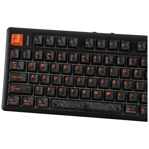 EPOMAKER TH80 V2 mechanická klávesnica so spínačmi Creamy Jade Switch, čierno-sivá - 8