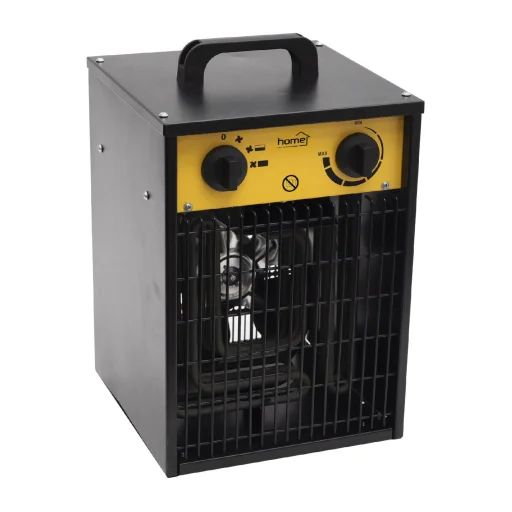 HOME FKI5 prenosný teplovzdušný ventilátor, max. 5000 W, 2 stupne, termostat, IPX4, dvojstenný plášť - 5
