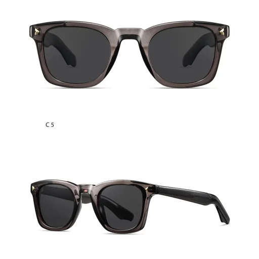 Techsuit pánske polarizačné slnečné okuliare 31243 – sivé - 2