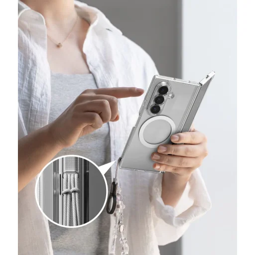 Samsung Galaxy Z Fold 8 Ultra Ringke Fusion Magnetic MagSafe puzdro, priehľadné - 8