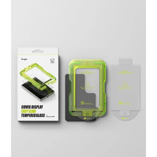 Samsung Galaxy Z Fold 8 Ringke Cover Display Easy Slide tvrdené sklo, číre, 2 ks - 7