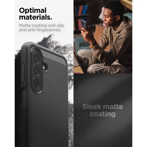 Spigen Rugged Armor puzdro pre Samsung Galaxy A27 5G, matná čierna - 10