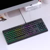 Wozinsky WKG-1044 vezetékes, háttérvilágításos membrán gamer billentyűzet, fekete thumbnail