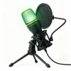Wozinsky Studio Gaming USB Computer Microphone with RGB Stand - Black thumbnail