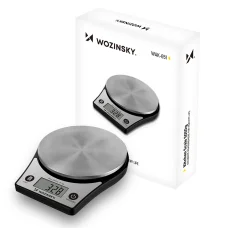 Wozinsky WAK-651 konyhai mérleg LCD kijelzővel, 5 kg, fekete