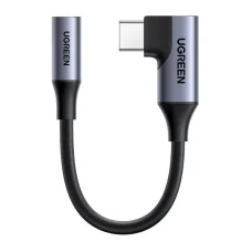 UGREEN CM991 USB-C–3,5 mm-es jack audioadapter, fekete