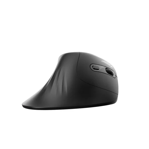 Wozinsky WWM-1076 bezdrôtová vertikálna ergonomická myš 3600 DPI, čierna - 2