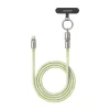 UGREEN L508 USB-C – USB-C kábel so šnúrkou na krk 1,2 m 60 W, zelený thumbnail