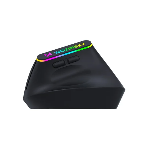 Wozinsky WMG-1164 bezdrôtová vertikálna ergonomická herná myš s RGB podsvietením, čierna - 4