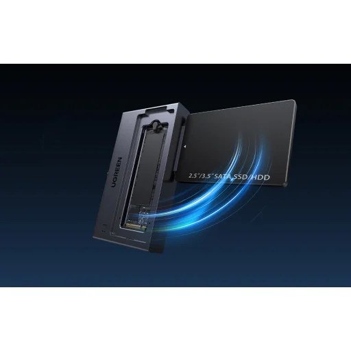 UGREEN D320 M.2 NVMe/SATA USB 3.2 adaptér pre disk s konektorom USB-A a USB-C - 7
