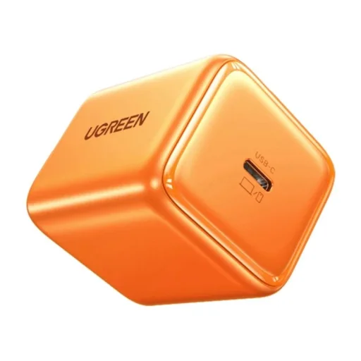 UGREEN X524 Zapix 45 W USB-C GaN nabíjačka, oranžová - 3