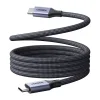 UGREEN L537 USB-C – USB-C PD 240 W magnetický kábel, 0,5 m, sivý thumbnail