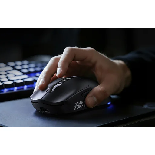 ONIKUMA DM07 RGB trojrežimová herná myš, čierna - 9