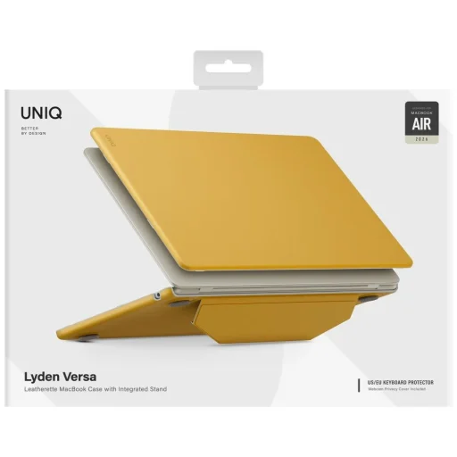 UNIQ Lyden Versa puzdro pre MacBook Air 13" M2 2022 / M3 2024 / M4 2025 / M5 2026, žlté - 8