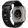 UNIQ Alton szilikon óraszíj Apple Watch 49/46/45/44 mm-hez, fekete thumbnail