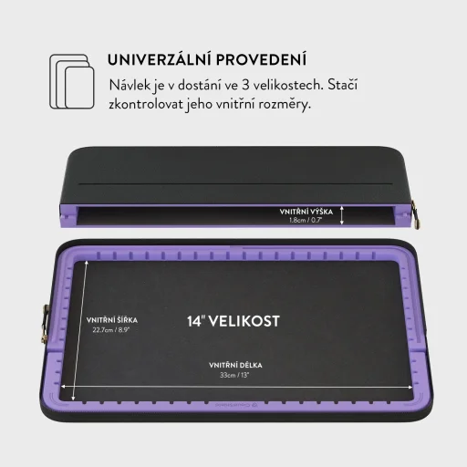 Burga Velvet Night puzdro na laptop pre MacBook Pro 14 palcov - 2
