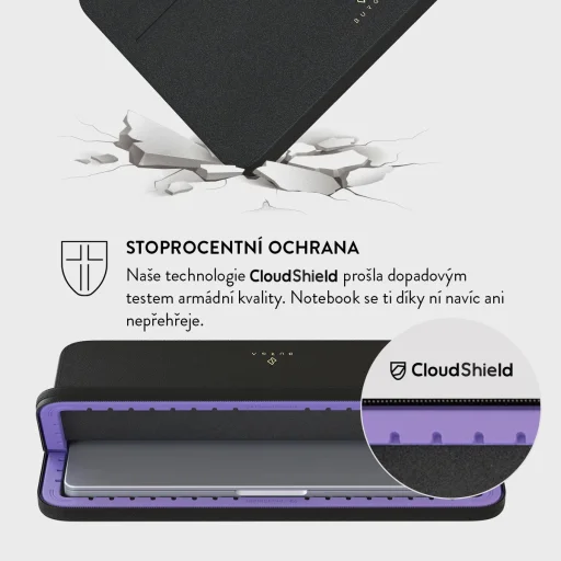 Burga puzdro na notebook vo farbe mandľové latte pre MacBook Pro 16" - 5