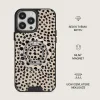 Burga mágneses gyűrűs telefontartó, ezüst – mandulatejes latte thumbnail