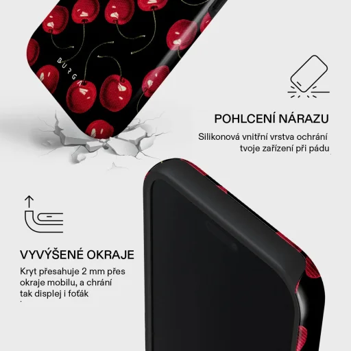 Puzdro Burga Tough MagSafe Cherrybomb pre iPhone 17 Pro Max - 4