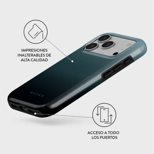 Burga Tough MagSafe puzdro čierna diera – iPhone 17 Pro - 3