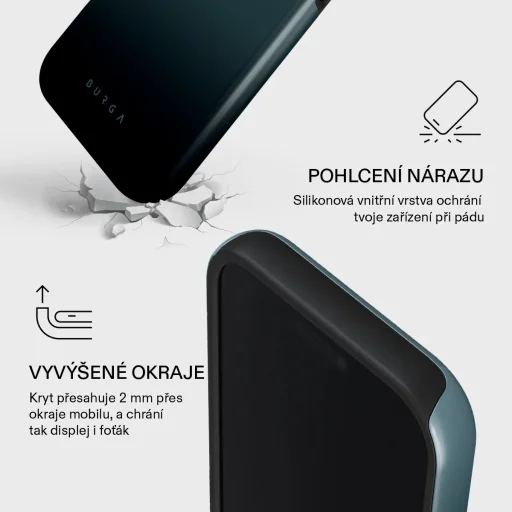 Burga Tough MagSafe puzdro čierna diera – iPhone 17 Pro - 4