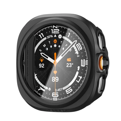 Samsung Galaxy Watch Ultra 2 47 mm čierny Spigen Thin Fit 360 ochranný kryt s tvrdeným sklom - 2