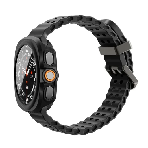 Samsung Galaxy Watch Ultra 2 47 mm čierny Spigen Thin Fit 360 ochranný kryt s tvrdeným sklom - 12