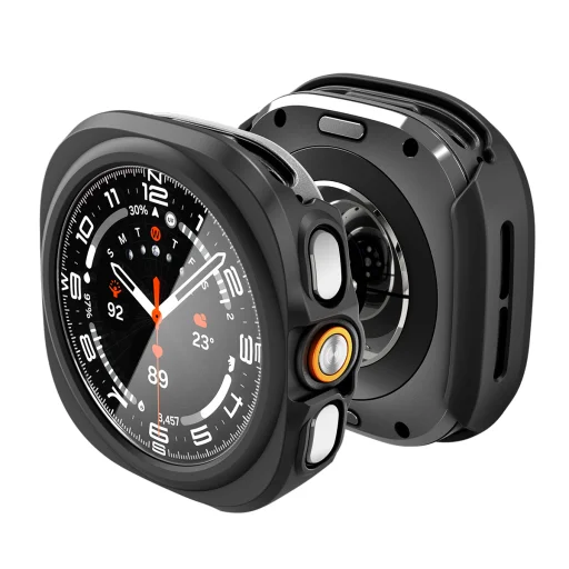 Samsung Galaxy Watch Ultra 2 47 mm čierny Spigen Thin Fit 360 ochranný kryt s tvrdeným sklom - 5