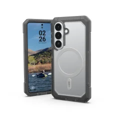 UAG Trooper ochranný kryt pre Samsung Galaxy S26, transparentný/popolavo sivý