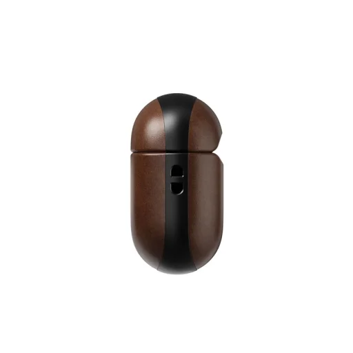 Nomad Modern kožené puzdro pre AirPods Pro 3, rustikálna hnedá (Horween) - 10