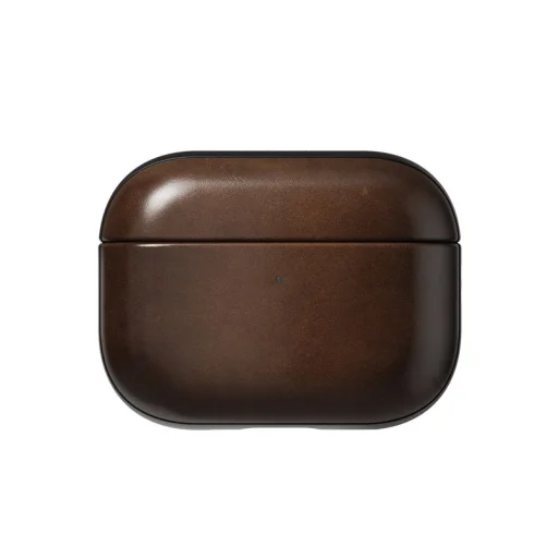Nomad Modern kožené puzdro pre AirPods Pro 3, rustikálna hnedá (Horween) - 7