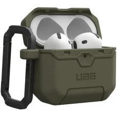UAG Scout TPU puzdro pre AirPods 4, olivovozelená