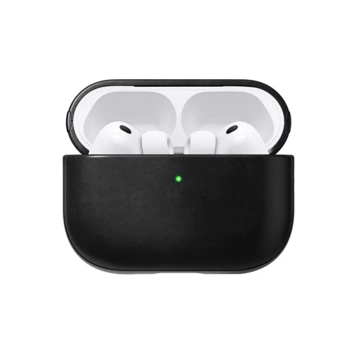 Nomad Modern Leather Case čierne (Horween) puzdro pre AirPods Pro 3 - 1