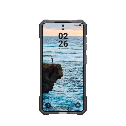 Puzdro UAG Essential Armor, popolavo sivé – Samsung Galaxy S26 - 7