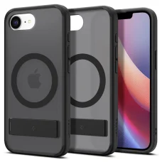  iPhone 17e/16e matt fekete Spigen Ultra Hybrid S MagSafe tok