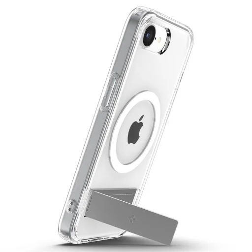 iPhone 17e/16e priehľadné biele puzdro Spigen Ultra Hybrid S MagSafe - 15