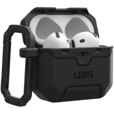 UAG Scout nárazuvzdorné puzdro pre AirPods 4, čierne
