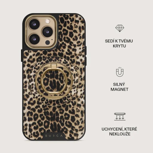 Burga magnetický prstencový držiak zlatý – Player - 2