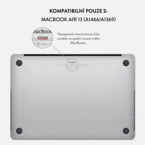 Puzdro Burga Barely Yours pre MacBook Air 13" - 2