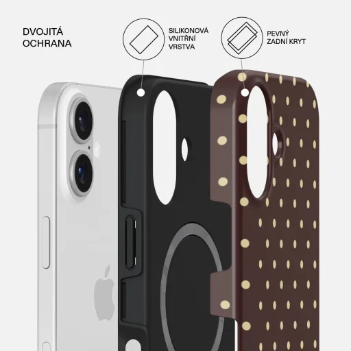 Burga Tough MagSafe puzdro Sorry Busy pre iPhone 17 - 2