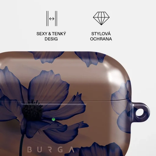 Burga puzdro na AirPods Pro, zamatová noc - 4