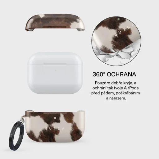Burga Celestial puzdro pre Airpods Pro 3 - 2