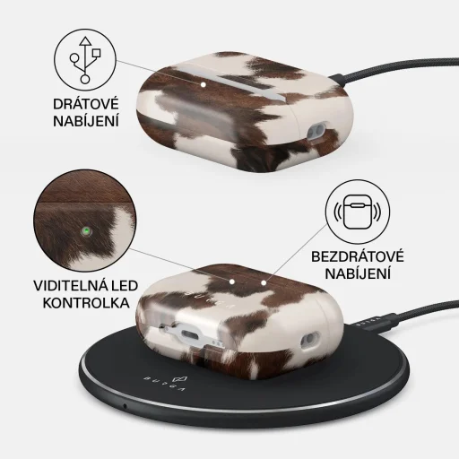 Burga Celestial puzdro pre Airpods Pro 3 - 3