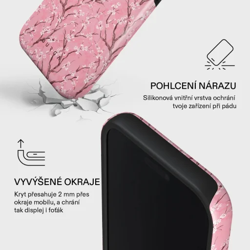 Burga Tough MagSafe puzdro Sakura pre iPhone 17 Pro - 4