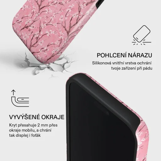 Burga Tough MagSafe puzdro, Sakura – iPhone 17 Pro Max - 4