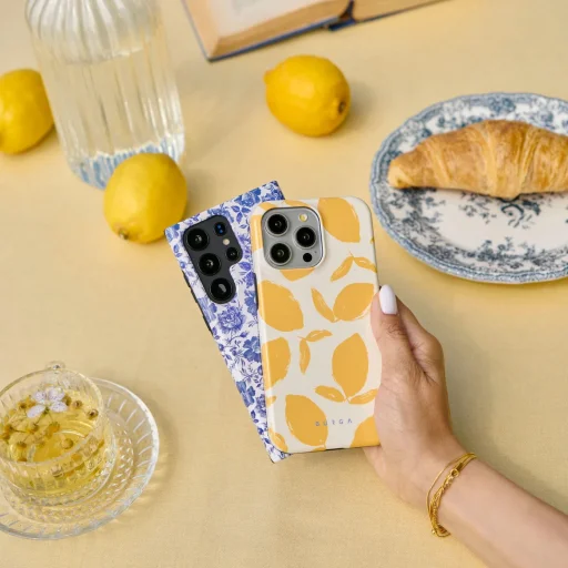 Odolné MagSafe puzdro Burga so vzorom Lemon Tart pre iPhone 17 Pro Max - 7